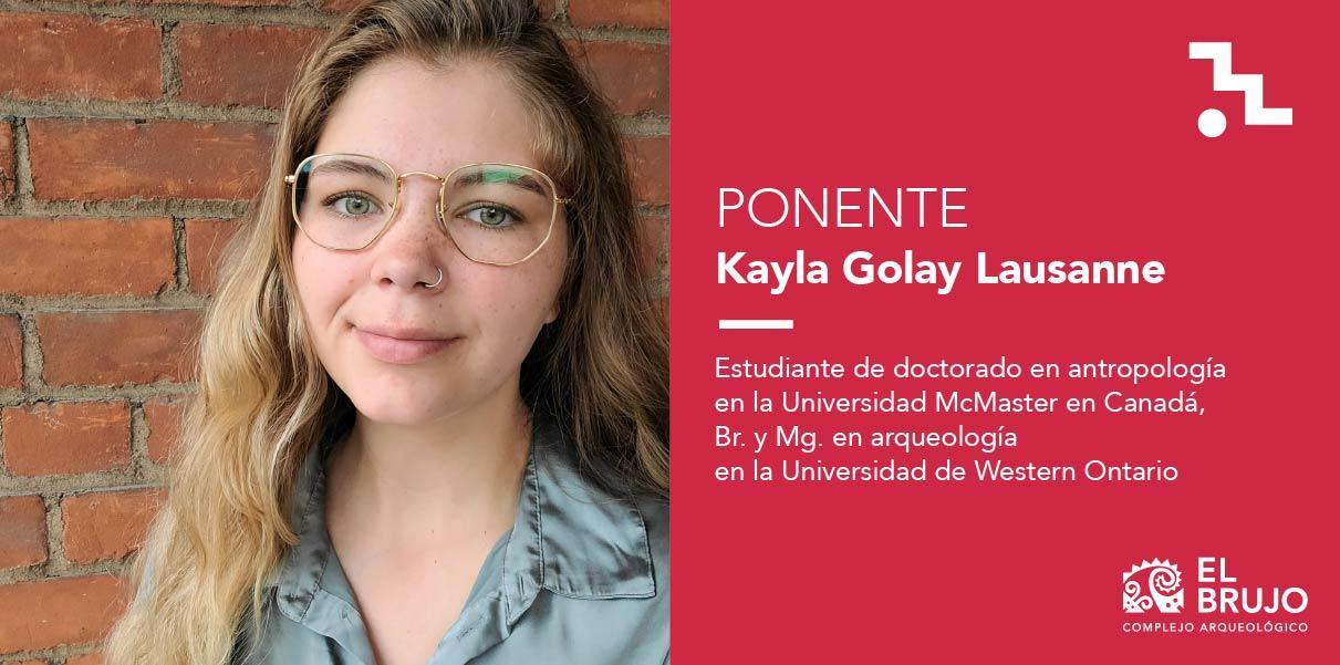 Ponentes VIII Coloquio - Kayla Golay Lausanne